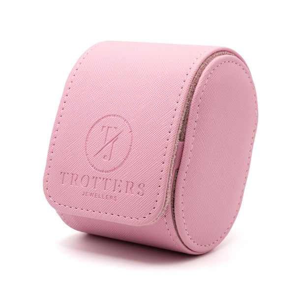 TJ Logo Single Watch Roll - Pink