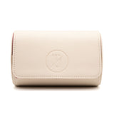TJ Logo Double Watch Roll - Buttercream & Wine