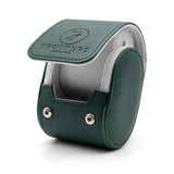 TJ Logo Single Watch Roll - Green & Grey